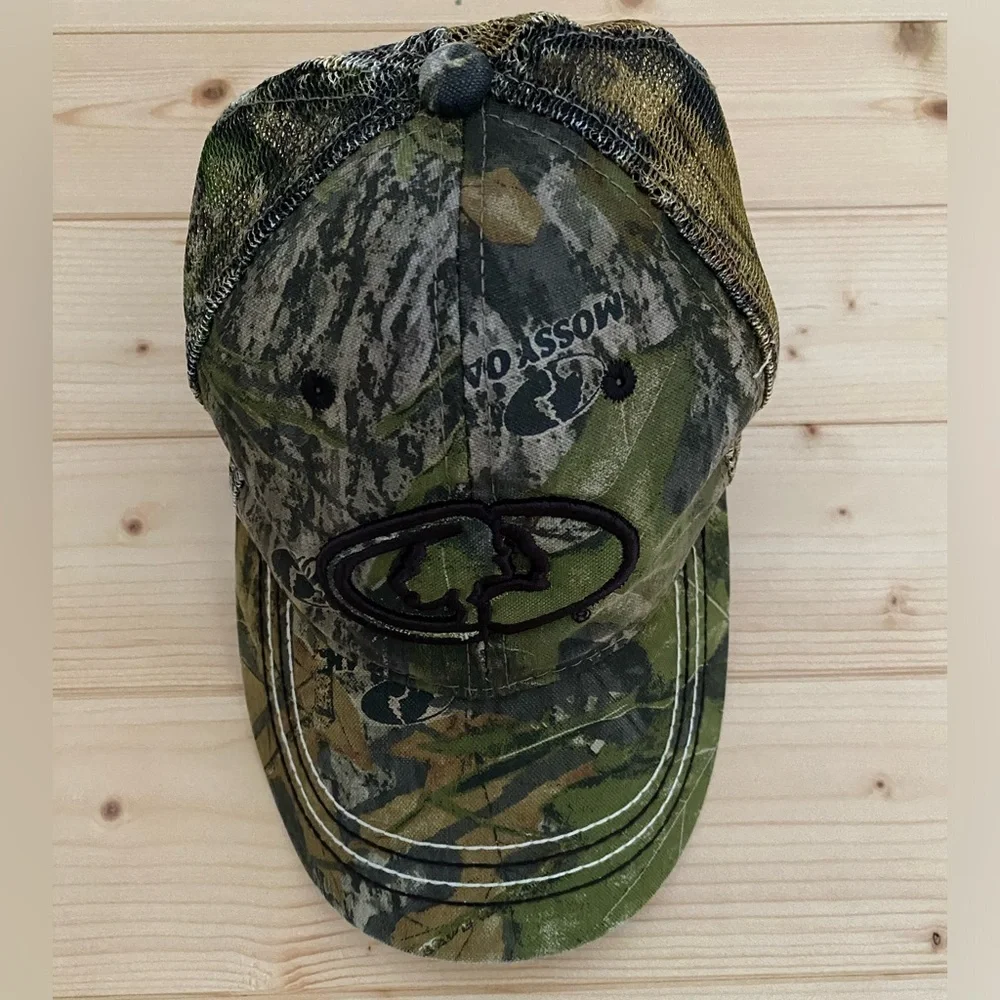 MOSSY OAK Men’s Camouflage Durable & Stylish Outdoor Cap One Size Fits Most